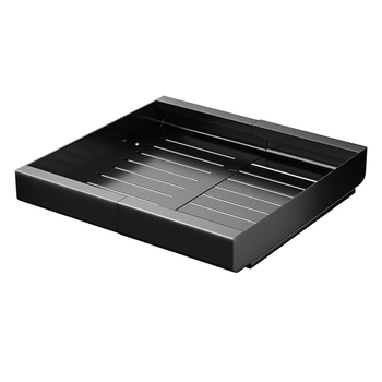 Τηλεσκοπικός αποθηκευτικός ράφι για την κουζίνα - πολυχρηστικός, χωρίς εγκατάσταση, χάλυβας άνθρακα, μοντέρνος μινιμαλιστικός σχεδιασμός, κυκλοφόρησε το 2024