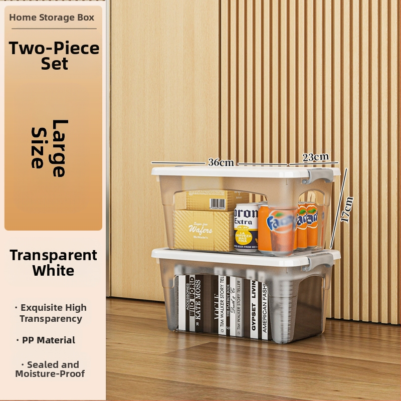 Пластмасова кутия за съхранение с колела — мултифункционална, 50–60 л, прахоустойчива и влагозащитна