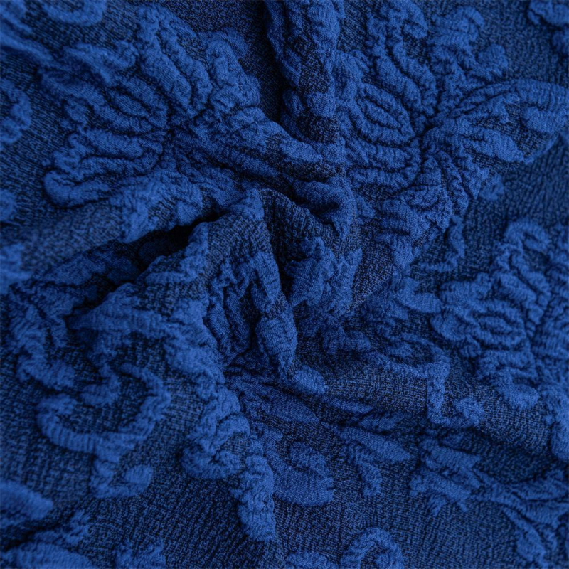 Kanapévédő szoknya-stílusú, rugalmas, csúszásmentes jacquard mintázatú, poliészter.