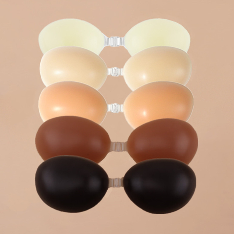 Σιλικόνινο επίθεμα στήθους για στράπλες — αόρατα, στρογγυλό σχήμα, σεξουαλικό στυλ, κυκλοφόρησε καλοκαίρι 2023