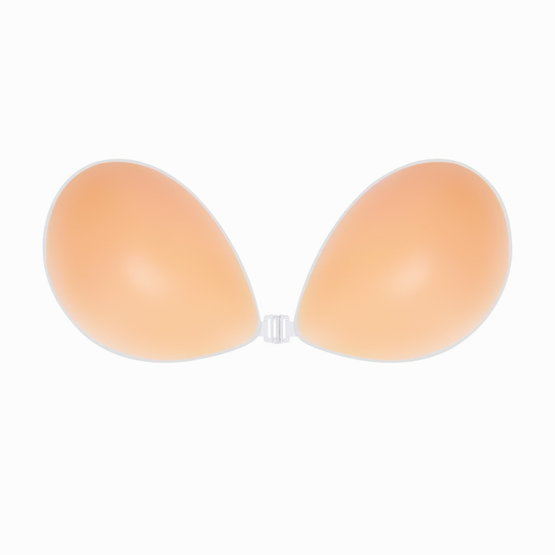 Pad siliconice pentru sâni, pentru sutien fără bretele — invizibile, formă rotundă, stil sexy, lansare vară 2023