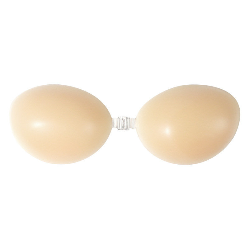 Pad siliconice pentru sâni, pentru sutien fără bretele — invizibile, formă rotundă, stil sexy, lansare vară 2023