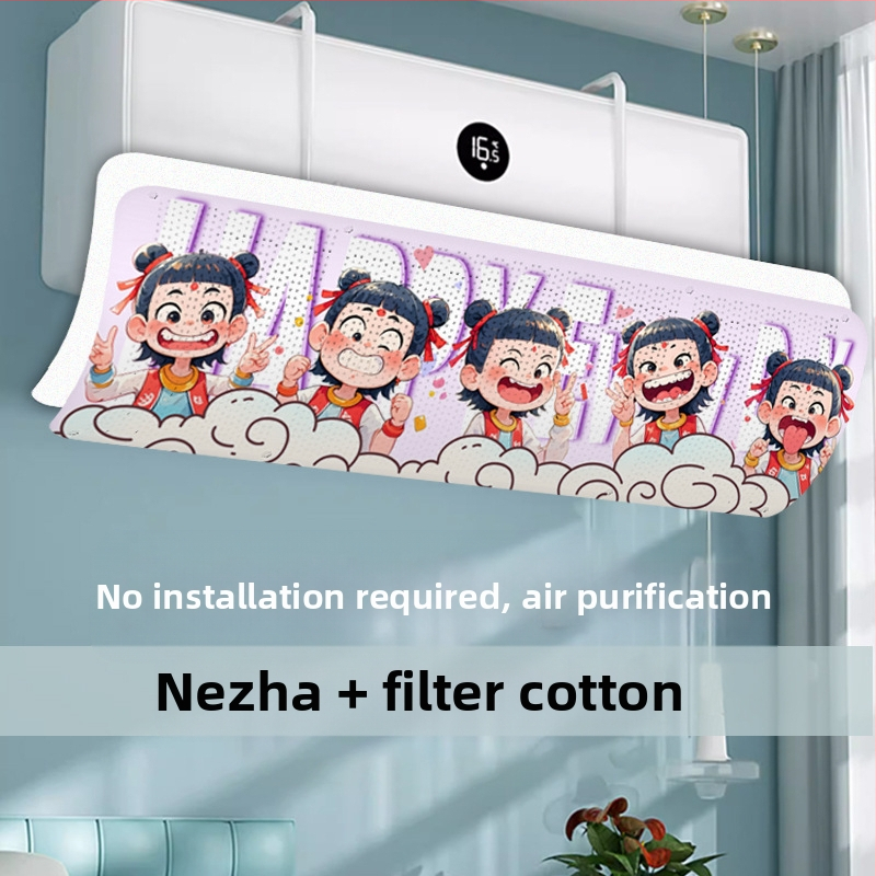 Légkondicionáló szélvédő - szélálló, állítható, falra szerelhető, univerzális, újrahasználható