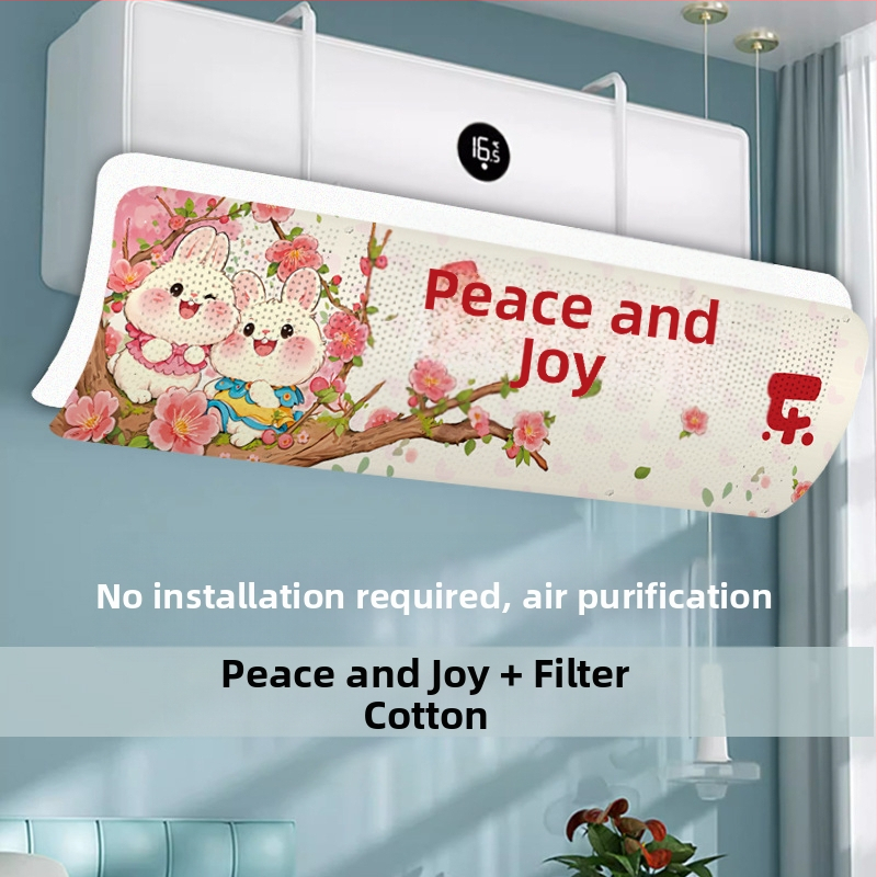 Légkondicionáló szélvédő - szélálló, állítható, falra szerelhető, univerzális, újrahasználható