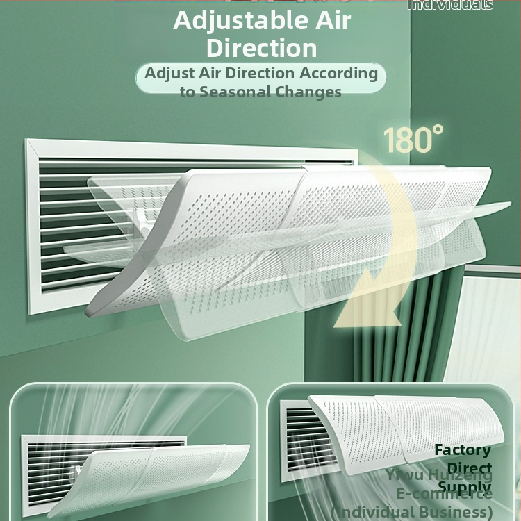 Дефлектор на въздушния поток на климатик, модел 985, материал: копринено цвете, за спалня