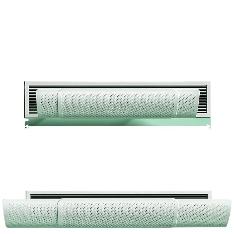 Deflector de aer pentru aer condiționat, model 985, material: floare de mătase, pentru dormitor