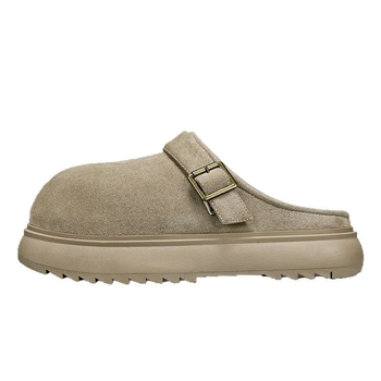 Ανδρικά Παπούτσια Lazy – Κυκλική Μύτη, Textured Επάνω, Καουτσούκ Σόλα, PU Εσωτερικό