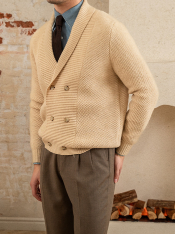 Ежедневен свободен кардиган, дълги ръкави, полиестрова тъкан, зимен сезон