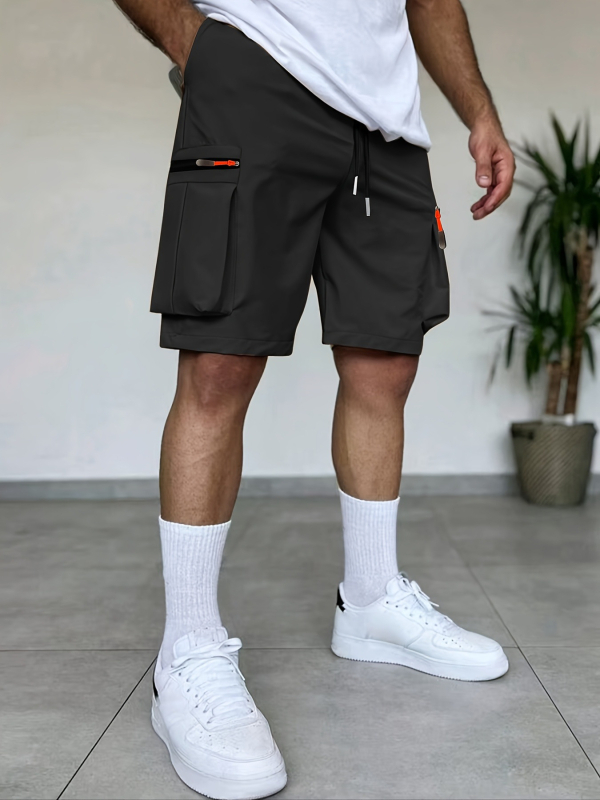 Ανδρικά cargo shorts – ελαφριά, διαπνέοντα, γρήγορο στέγνωμα, χαλαρή γραμμή, για το καλοκαίρι