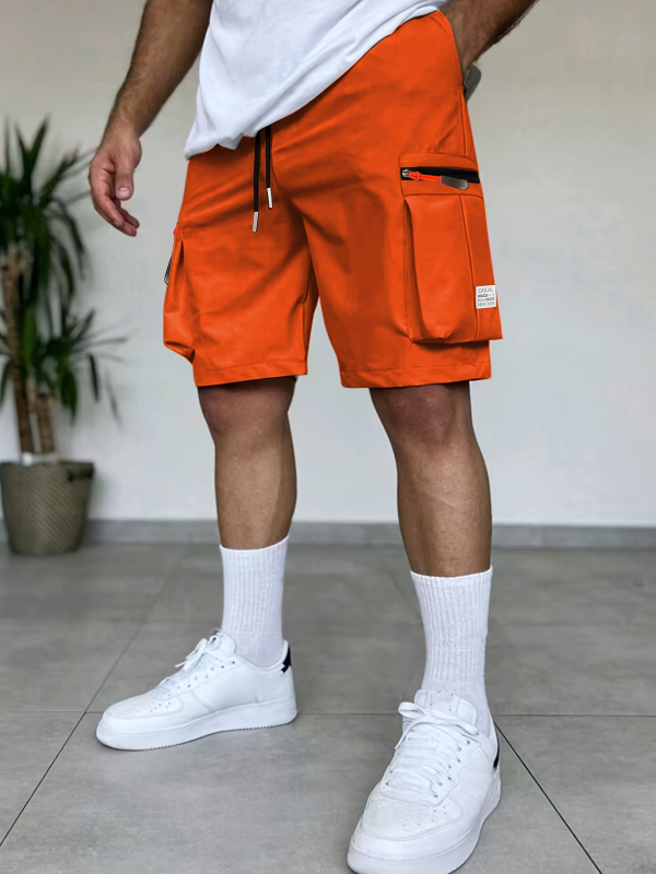 Ανδρικά cargo shorts – ελαφριά, διαπνέοντα, γρήγορο στέγνωμα, χαλαρή γραμμή, για το καλοκαίρι