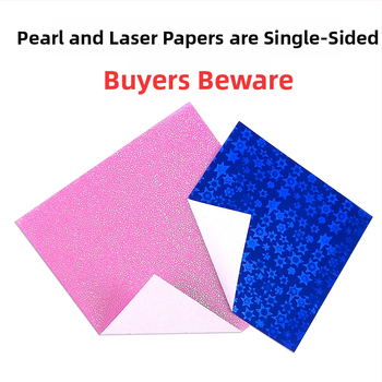 Χαρτί οριγκάμι για χειροτεχνίες — επικάλυπτό χαρτί, μάρκα Bile, στυλ light luxury, κατηγορία: άλλες χειροτεχνίες από χαρτί, υλικό: χαρτί