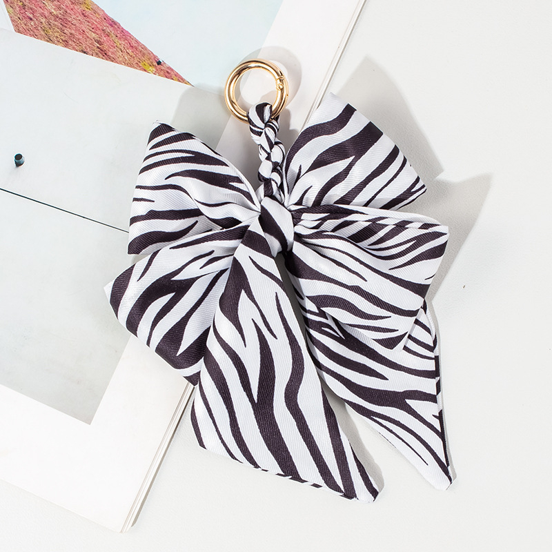 Висяща висулка за чанта – Ouman, полиестер, Зимен сезон 2024, геометричен принт, лицензирана частна марка