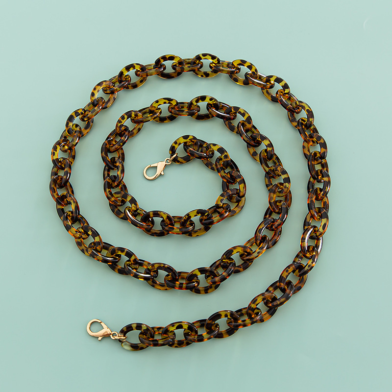 Акрилна верига за чанта и телефон, едноцветен дизайн, (Марка: Yes; Материал: Акрил; Сезон: Spring 2023; Узор: едноцветен; Категория на продукта: Чанта/Презрамка)