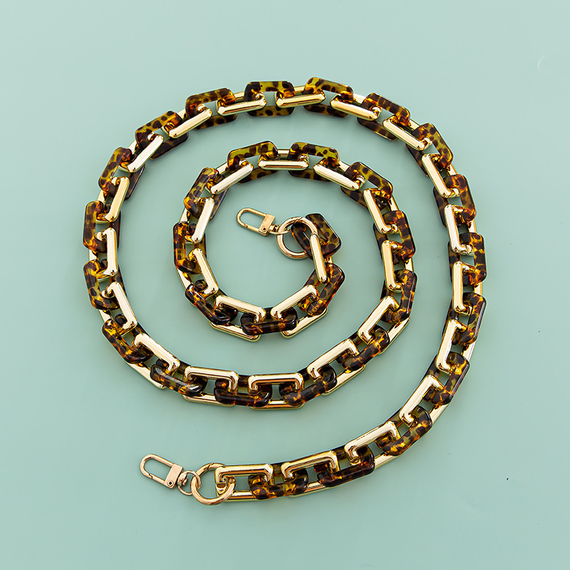 Акрилна верига за чанта и телефон, едноцветен дизайн, (Марка: Yes; Материал: Акрил; Сезон: Spring 2023; Узор: едноцветен; Категория на продукта: Чанта/Презрамка)