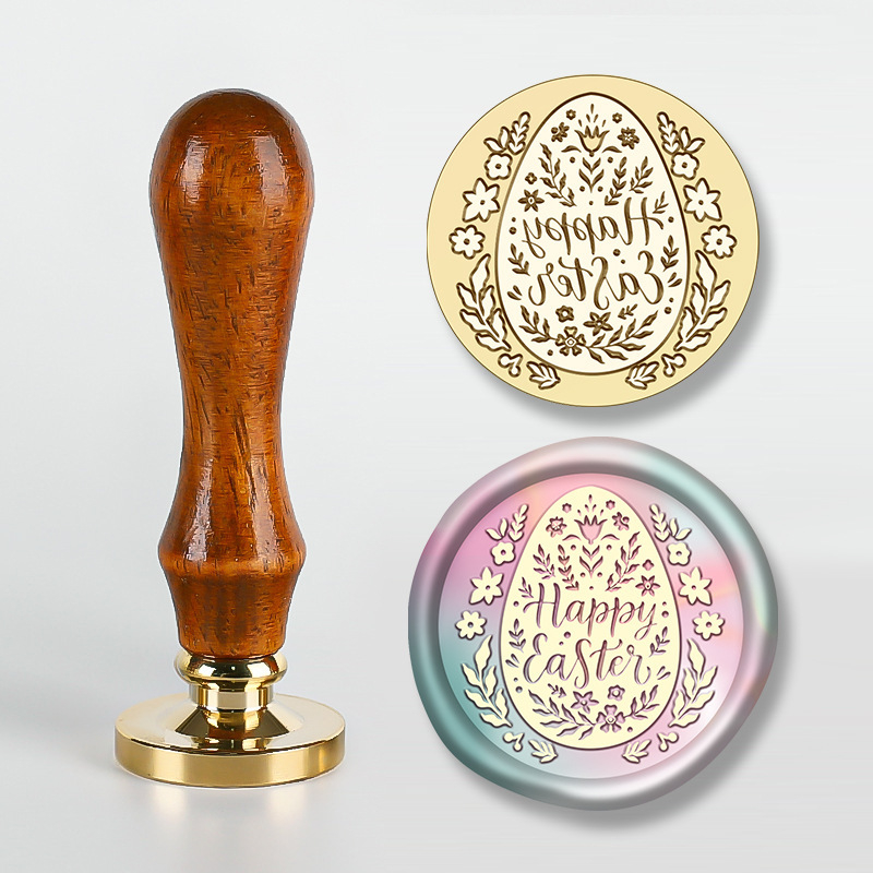 Viaszpecsét készlet fogantyúval és réz fejjel – matt felület, környezetbarát, 43 g, eredet Nanchong, Sichuan (Márka: Enjoy good printing; Modell: Single chapter; Kategória: Fire paint seal)