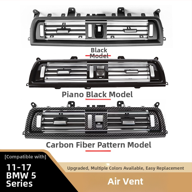 Панел на въздушните отвори за BMW 5 серия – ляв, централен, десен и заден, артикул 64229166885