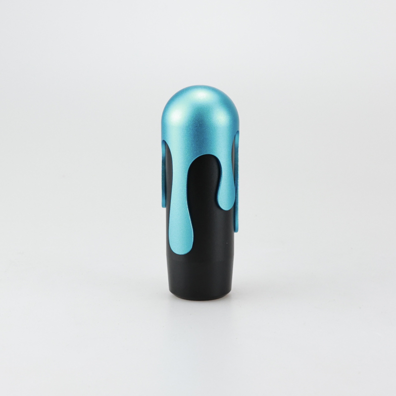 Käigukangi nupp - jäätise stiilis, universaalne lainemustriga disain, sobib manuaal- ja automaatkäigukastidega