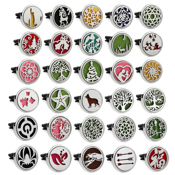 Κλιπ αρωματοδοχείου αυτοκινήτου, μεταλλικό σώμα, τοποθέτηση στον αεραγωγό, λουλουδάτο άρωμα, περιεκτικότητα <5 ml, εξάτμιση 1–15 ημερών