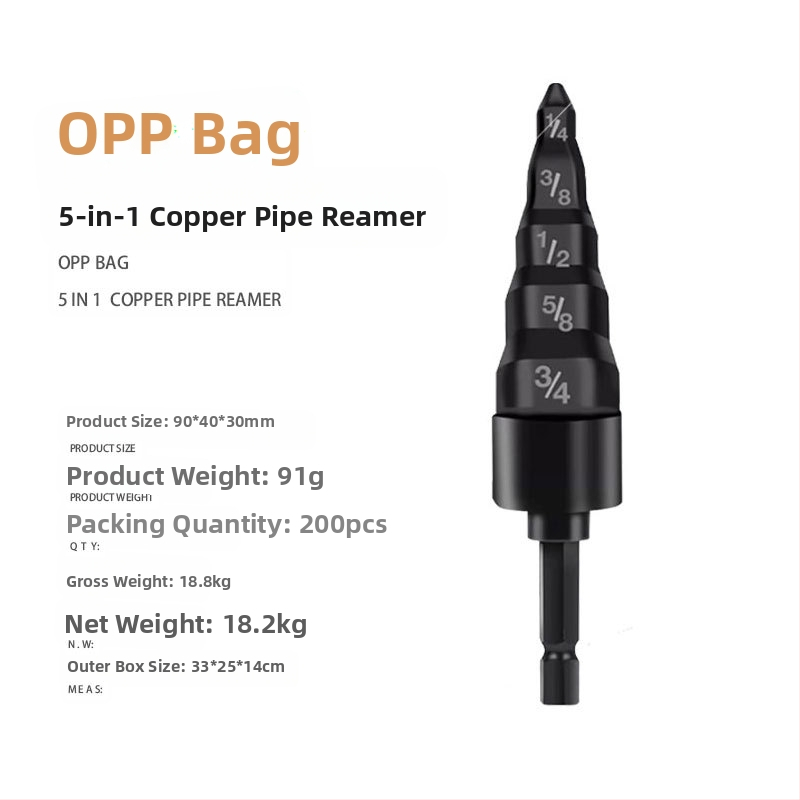 Vario vamzdžio plėtiklis, penki viename įrankių rinkinys klimatui remontuoti, Yimaji