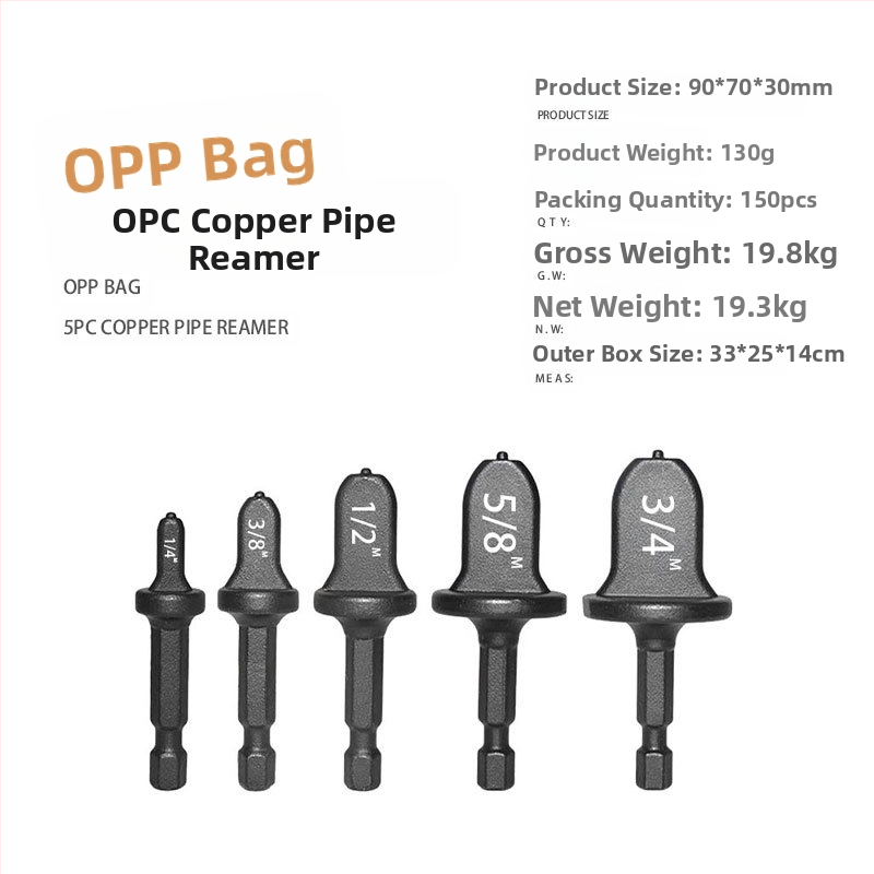 Vario vamzdžio plėtiklis, penki viename įrankių rinkinys klimatui remontuoti, Yimaji