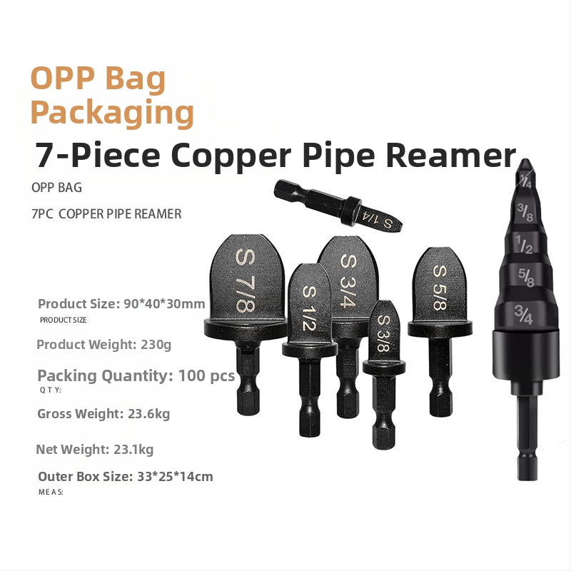 Vario vamzdžio plėtiklis, penki viename įrankių rinkinys klimatui remontuoti, Yimaji