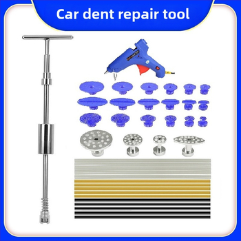 Инструмент за ремонт на вдлъбнати колата – плъзгащ чук, дърпач, тежък издърпващ прът