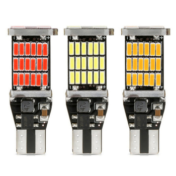 LED οπισθοπορευτικό φως αυτοκινήτου, T15 45-SMD 4014, Υψηλή φωτεινότητα (10W; 12-30V; 999LM; 4014; 7500-8000K)