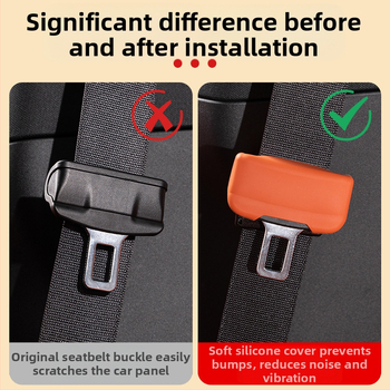 Σιλικονούχος προστατευτικός φάκελος για την κεφαλή του άξονα ζώνης στο εσωτερικό αυτοκινήτου (αντιφθορά) (Brand: Horse friend; Model: Consultation; Customization: No; Material: Silicone; Compatibility: M9)