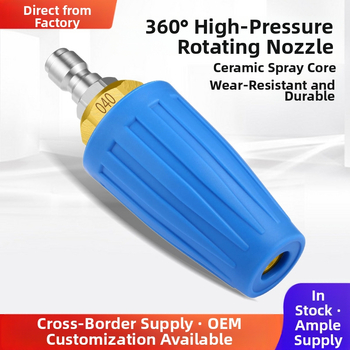 Visokotlačna bakrena okretna mlaznica s keramnim jezgrom ventila za uklanjanje hrđe i čišćenje