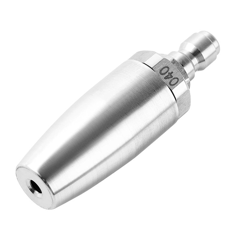 Visokotlačna bakrena okretna mlaznica s keramnim jezgrom ventila za uklanjanje hrđe i čišćenje