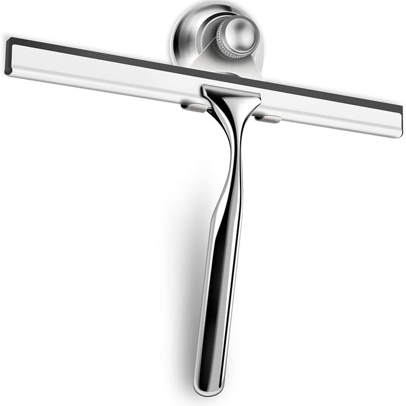 Καθαριστής γυαλιού – μονόπλευρος; Μάρκα: Ying design; Υλικό: κράμα ψευδαργύρου + ανοξείδωτος χάλυβας; Χειροκίνητο εργαλείο οικιακής χρήσης; Με κρεμαστή λαβή