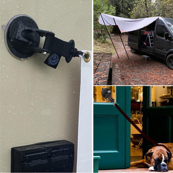 Κούμπωμα με βεντούζα για αυτοκίνητο και σκίαση, φορητό, χωρίς διάτρηση