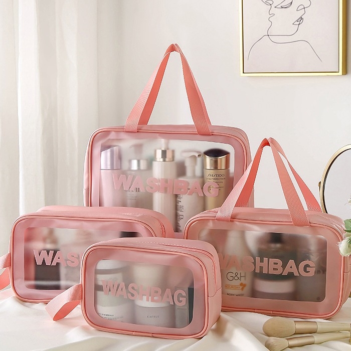 PU anyagú sminktáska, kocka alak, utazáshoz, kozmetikai tárolás, modern minimalist stílus