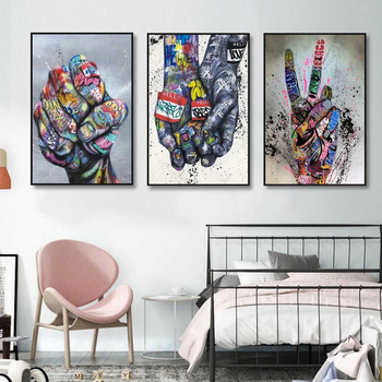 καμβάς λαδιού – μοντέρνος γεωμετρικός αφαιρετικός σχεδιασμός, χωρίς πλαίσιο, inkjet εκτύπωση