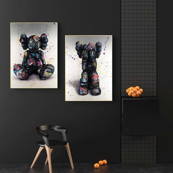 καμβάς λαδιού – μοντέρνος γεωμετρικός αφαιρετικός σχεδιασμός, χωρίς πλαίσιο, inkjet εκτύπωση