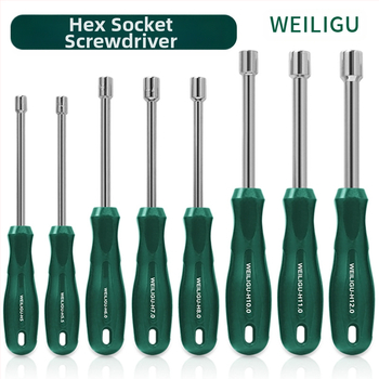 Κλειδί εξάγωνου υποδοχής, σκλήρυνση χάλυβα υψηλής περιεκτικότητας σε άνθρακα, καθρεπτική επιφάνεια