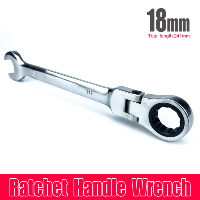 Cheie cu ratchet cu cap reglabil, din oțel de unelte, greutate 0.3, pentru reparații auto și electrocasnice