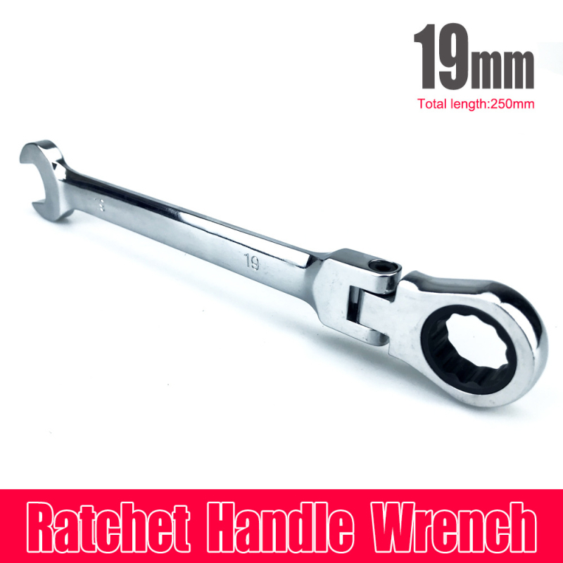 Cheie cu ratchet cu cap reglabil, din oțel de unelte, greutate 0.3, pentru reparații auto și electrocasnice