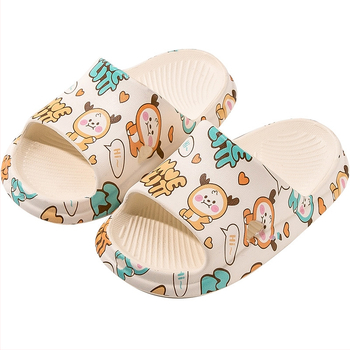 Παιδικές παντόφλες με σχέδιο καρτούν, EVA πάνω μέρος και σόλα, Unisex εσωτερικές παντόφλες για παιδιά 1–6 ετών, Καλοκαίρι 2021