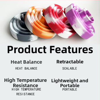 Higashimoto στεγνωτήρας μαλλιών με σιλικόνη υψηλής θερμοκρασίας и τηλεσκοπικό κάλυμμα για μπούκλες και στιλ, 160 g