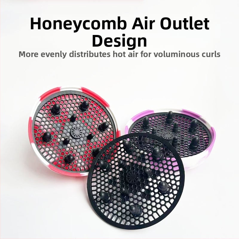 Higashimoto aukštos temperatūros silikoninis teleskopinis plaukų džiovintuvas garbanoms ir šukuosenoms, 160 g