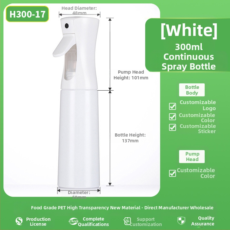 Spray-pudel mattpinnaga, PET materjal, serigraafia, päritolu Zhejiang, kaubamärk Senjia Plastic Industry, ilma kohandamiseta