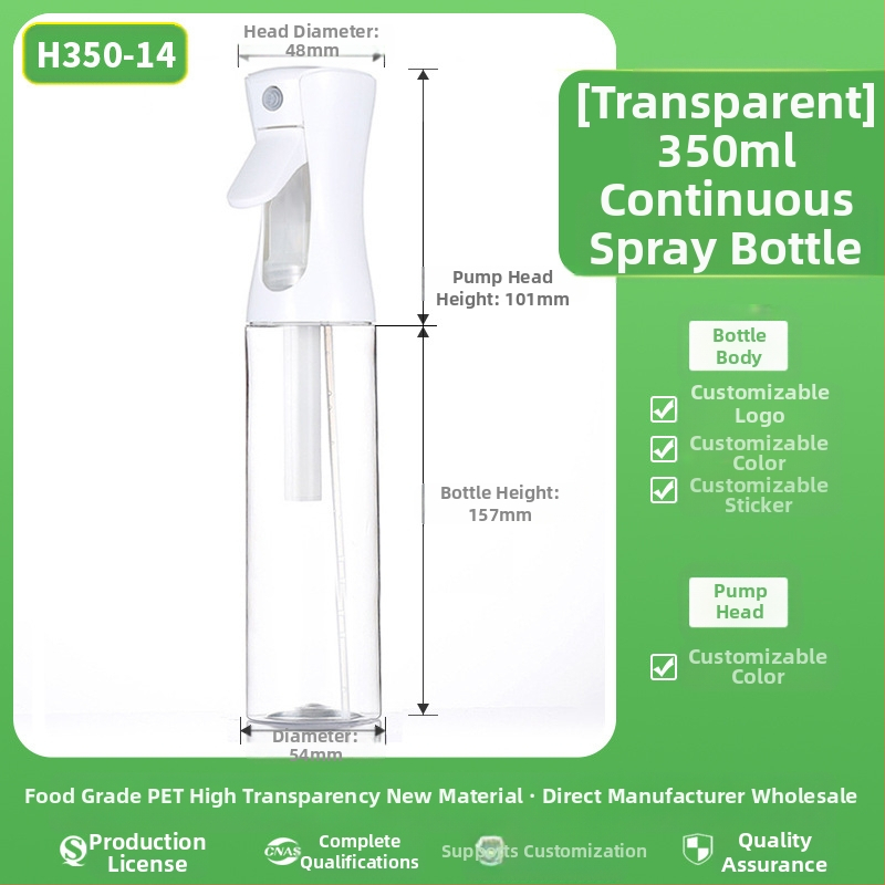 Spray-pudel mattpinnaga, PET materjal, serigraafia, päritolu Zhejiang, kaubamärk Senjia Plastic Industry, ilma kohandamiseta