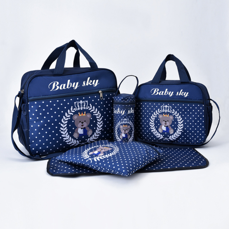 Māmiņas un bērnu soma CyBee – daudzfunkcionāla pleca soma, poliesters, maksimālā slodze 20 kg