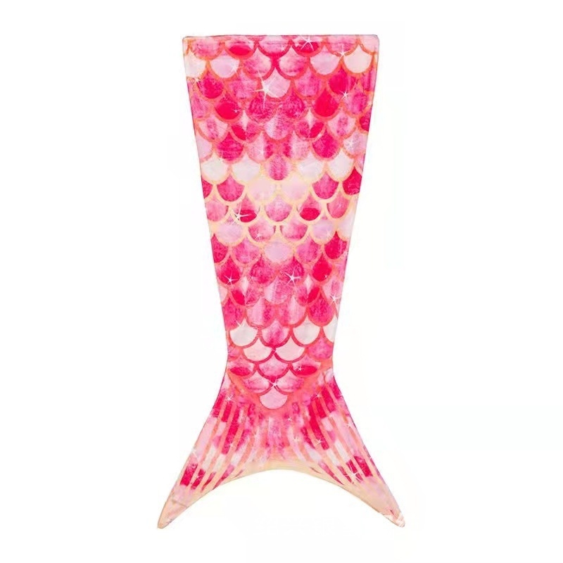 Sellőfarok pléd - puha, bőrbarát, meleg; poliészter anyag, 300 g, tavasz és ősz, geometriai mintázat, gyermekek és felnőttek részére