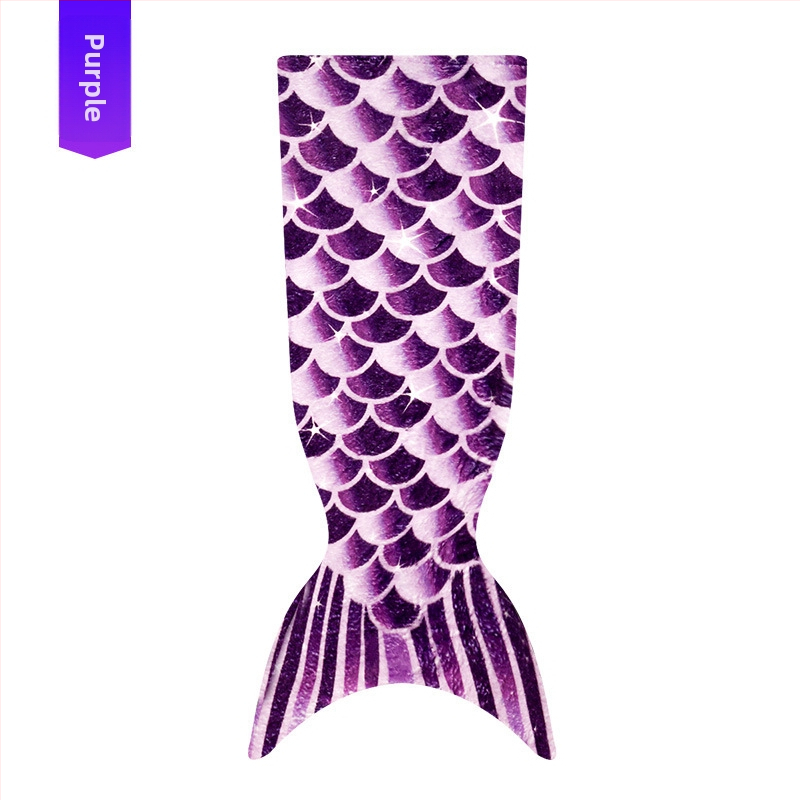 Sellőfarok pléd - puha, bőrbarát, meleg; poliészter anyag, 300 g, tavasz és ősz, geometriai mintázat, gyermekek és felnőttek részére