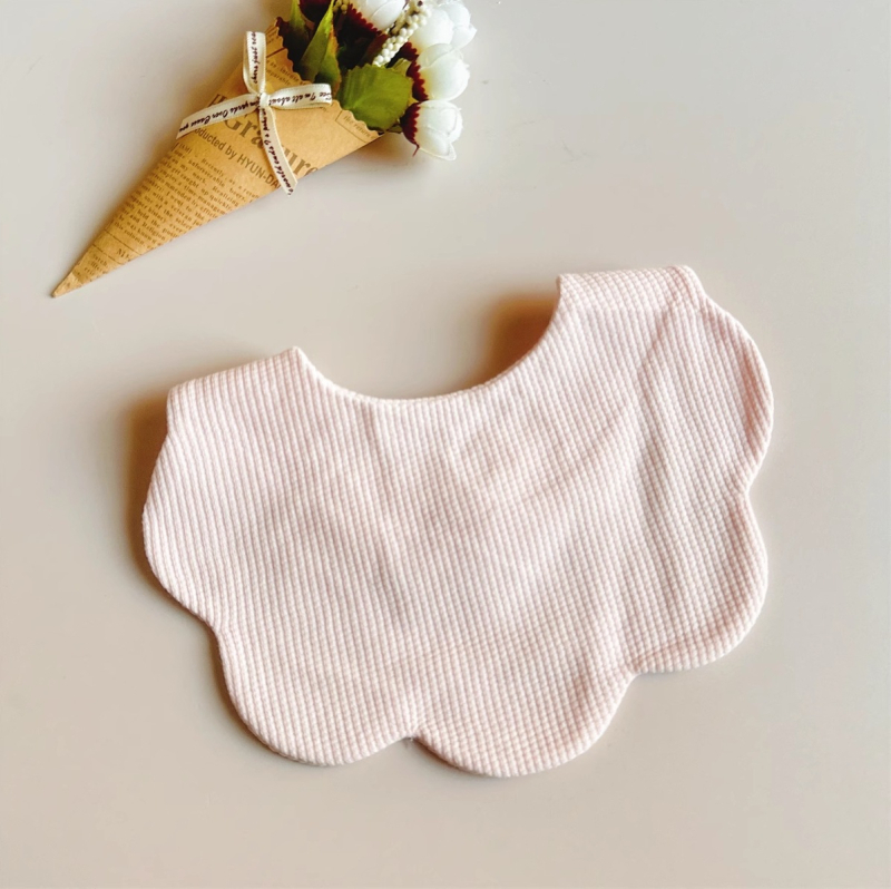 Prosop pentru saliva la copii, șervețel pentru bebeluși, seria gofrată, brand Youbei grains, bumbac >95%, design desen animat, pentru sugari și copii mici (1–3 ani)