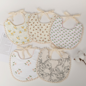 Παιδικός bib – αδιάβροχο βαμβακερό μείγμα, ποικιλία σχεδίων, για βρέφη και παιδιά 0–6 ετών