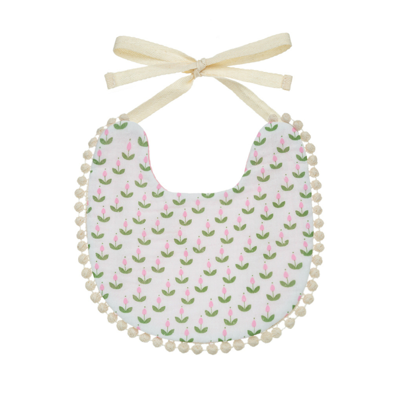 Bavetă pentru copii – impermeabilă, din amestec de bumbac, cu imprimeuri variate, pentru 0–6 ani