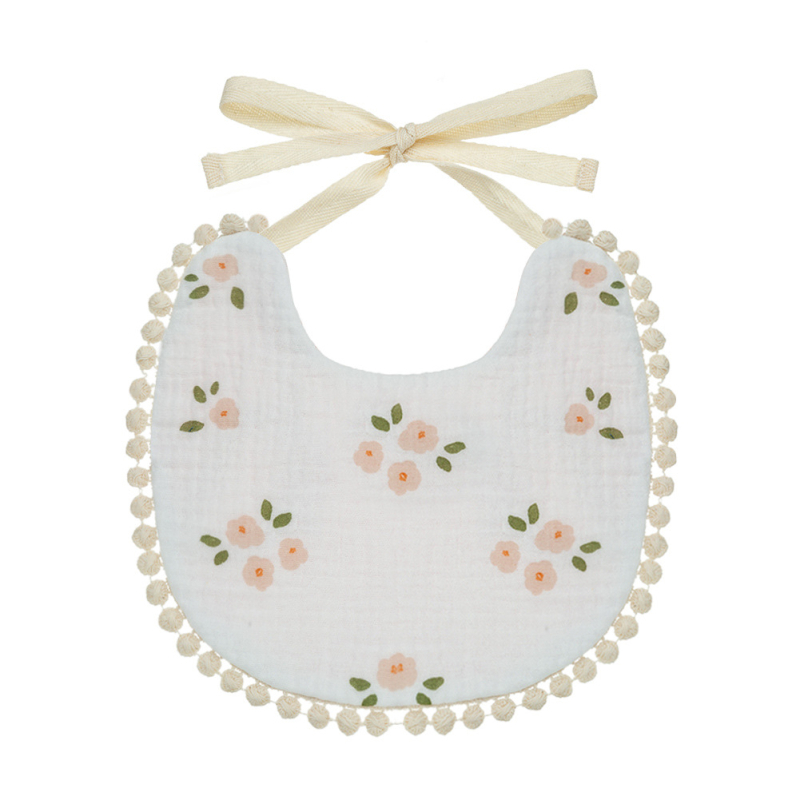 Bavetă pentru copii – impermeabilă, din amestec de bumbac, cu imprimeuri variate, pentru 0–6 ani